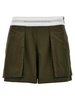 Alexander Wang 'High Waisted Cargo Rave' Shorts