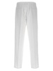 Brunello Cucinelli Leisure Fit Cotton Gabardine Trousers With Drawstring And Double Darts