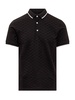 Emporio Armani Logo Embroidered Short Sleeved Polo Shirt