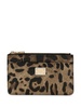 Dolce & Gabbana Leopard Printed Medium Card Holder