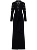 Etro Belted Waist Semi-Sheer Dress