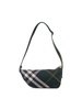 Burberry Shield Checked Crossbody Bag