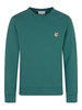 Maison Kitsuné Fox Patch Crewneck Sweatshirt