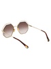 Chloé Eyewear Octagonal Frame Sunglasses