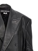 Junya Watanabe Double-Breasted Leather Blazer