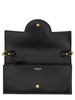 Balmain Logo-Plaque Foldover Top Crossbody Bag