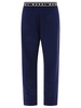 Marni Logo Waistband Straight Leg Trousers