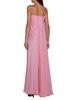 Alexander McQueen Bustier Strapless Draped Dress