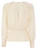 Elisabetta Franchi Georgette Blouse With Basque