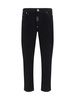 Philipp Plein Logo-Patch Low-Rise Skinny-Cut Jeans