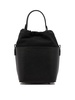 MAISON MARGIELA Jet Black 5AC Number Patch Bucket Handbag for Men