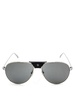 Cartier Aviator Frame Sunglasses