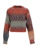 Acne Studios Patterned-Intarsia Knit Crewneck Jumper