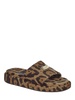 Dolce & Gabbana Leopard-Printed Slip-On Fleece Slippers