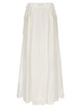 Alberta Ferretti Pocket-Detailed Flared Long Skirt