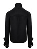 Fendi Turtleneck Rib-Knit Sweater