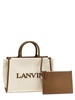 Logo Logo Patch Shopping Bag