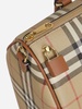 Burberry Vintage Check Pattern Medium Bowling Bag