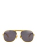 Gucci Eyewear Aviator Frame Sunglasses