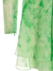 Alessandra Rich Tie-Dyed Sequin-Detailed Dress