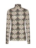 Etro Paisley Printed Polo Neck Jumper