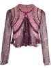 Isabel Marant Floral Printed Cropped Blouse