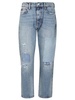 Polo Ralph Lauren Patchwork High-Waist Distressed Jeans