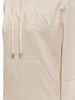 Lanvin Logo Embroidered Drawstring Hoodie