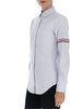 Thom Browne 4-Bar Striped Shirt