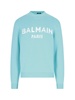 Balmain Logo Intarsia-Knit Jumper