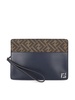 Fendi Squared FF Standing Clutch Bag