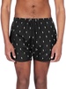 Neil Barrett Small Thunderbolt Print Swim Shorts