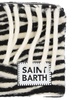 Mc2 Saint Barth Logo Patch Zip-Up Clutch Bag