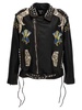 Balmain Embellished Western Biker Jacket