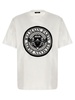 Balmain Flocked Coin Crewneck T-Shirt