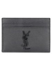 Saint Laurent Cassandre Logo Plaque Card Holder