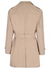 Fay Double-Breasted Belted Trench Coat