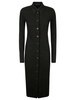 Helmut Lang Collared Button-Up Dress