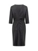 Lanvin Cat Pin Mid-Length Dress