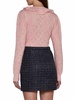 Alessandra Rich High Waist Tweed Mini Skirt