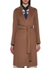 'S Max Mara Pauline Belted Long-Sleeved Coat