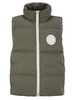 Lawrence - Padded Gilet With White Logo