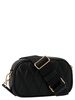 Bally Tracolla Logo Plaque Striped Zipped Crossbody Bag