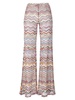 Missoni Zigzag Lurex Knitted Flared Pants