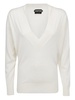 Tom Ford V-Neck Ribbed Hem Sweater