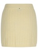 Sportmax 'Earry1' White Wool Blend Skirt