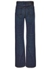 Sportmax Logo Patch Straight Leg Jeans