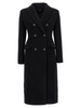 Pinko Double-Breasted Long-Sleeved Coat