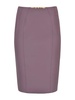 Elisabetta Franchi High-Waist Chain-Detailed Pencil Skirt