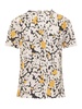 Lanvin Daisy Printed Crewneck T-Shirt